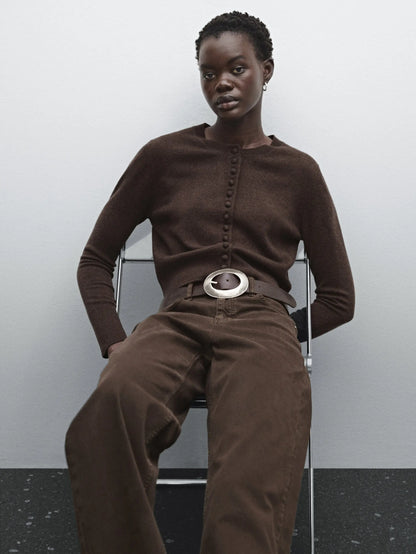 Elara Buttoned Cardigan