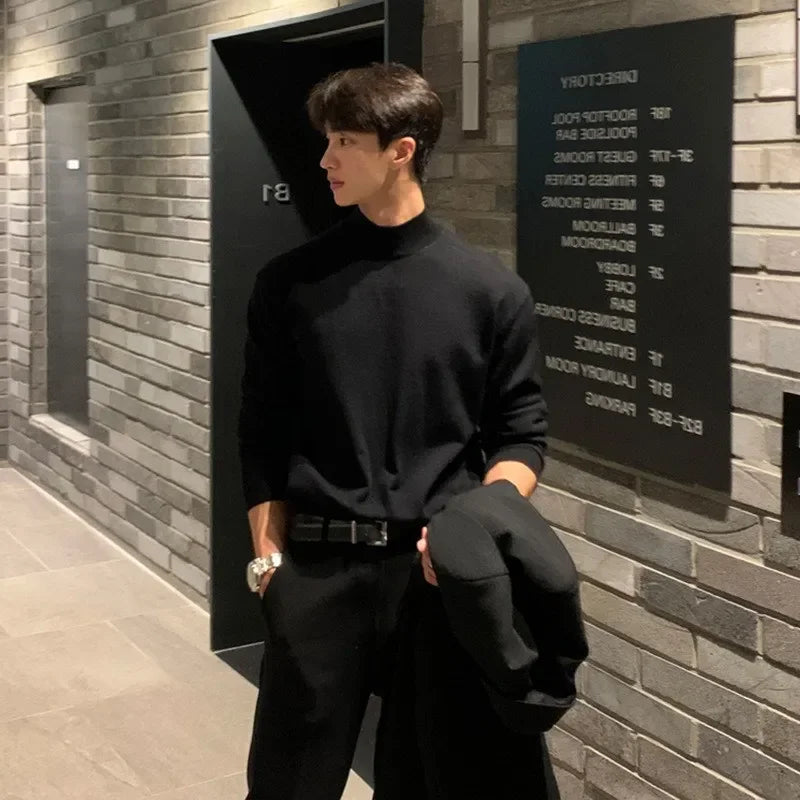Eron Mock Neck Sweater
