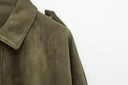 Aven Suede Jacket