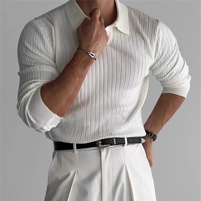 Auren Long-Sleeve Polo