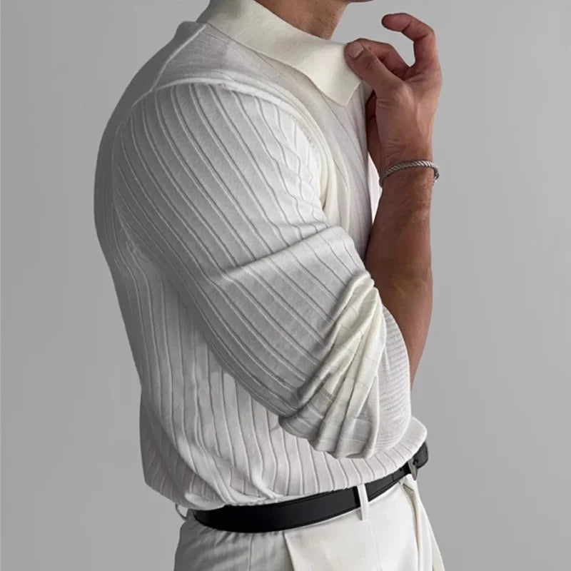 Auren Long-Sleeve Polo