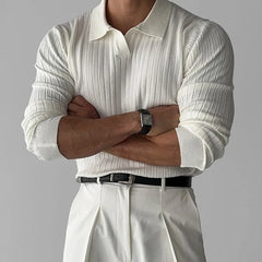 Auren Long-Sleeve Polo