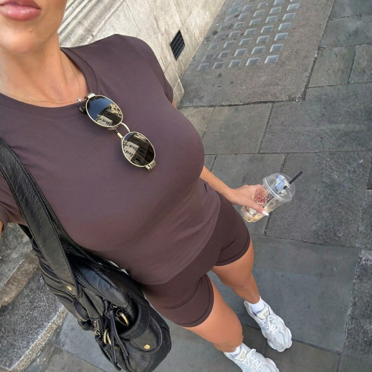 Essential Tee in real life