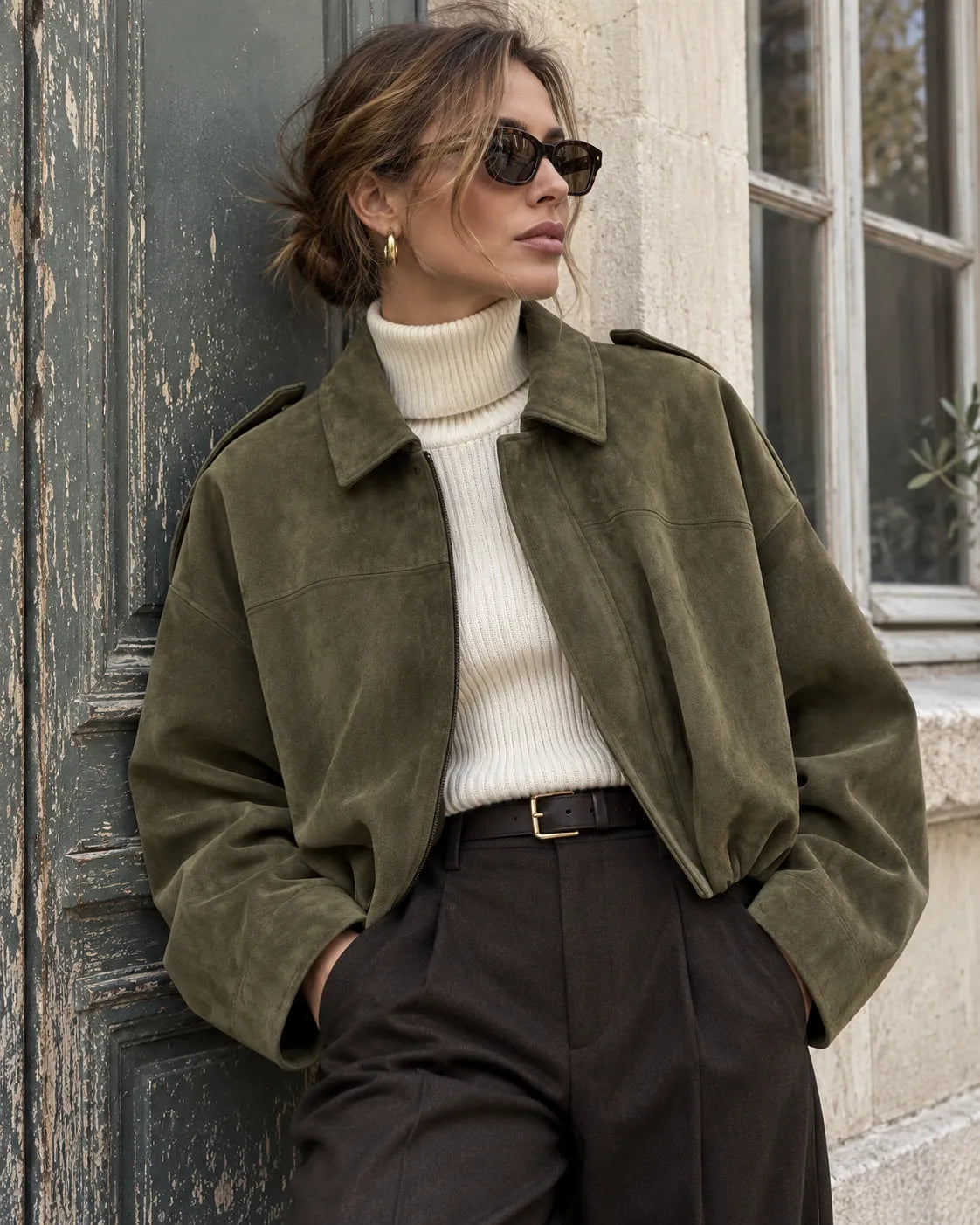 Aven Suede Jacket