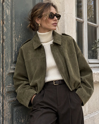 Aven Suede Jacket